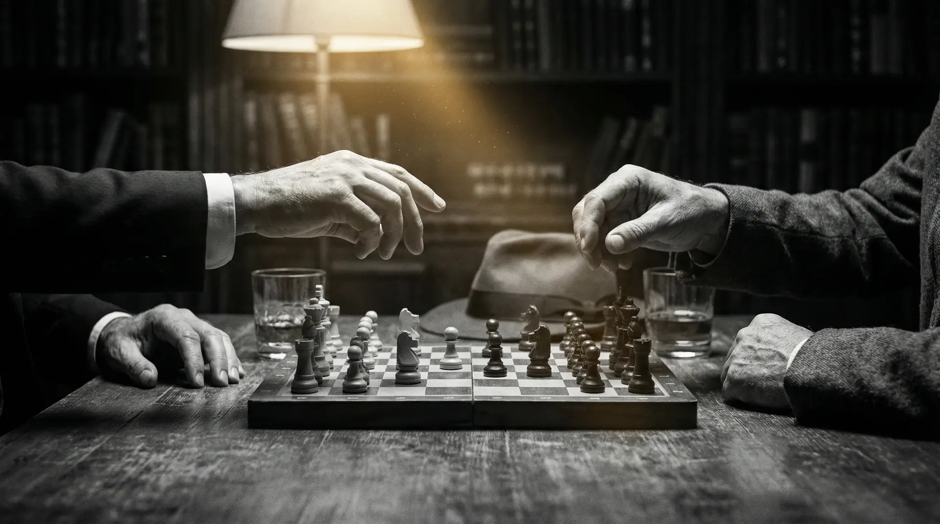 久久超碰色中文字幕 艺术探索系列 - 非线性叙事，棋盘上的对弈象征命运的交错